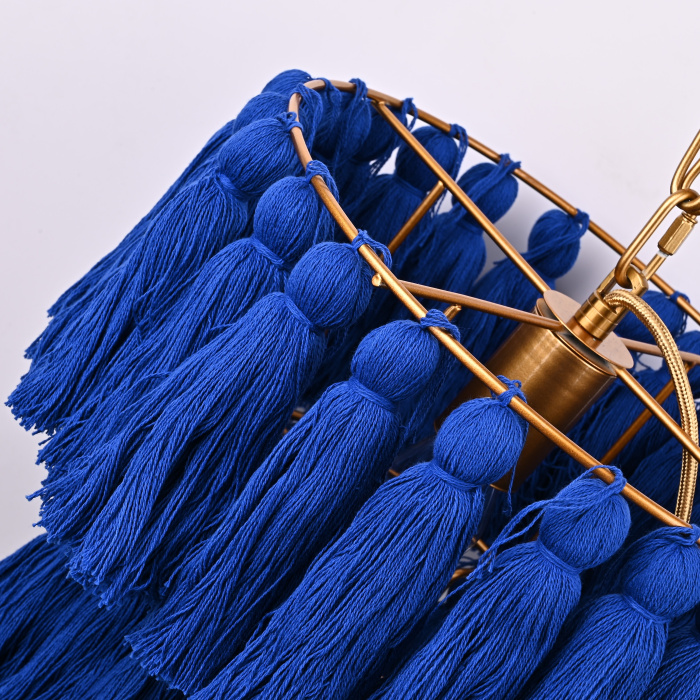 Настенный светильник TASSEL WALL Синий ImperiumLoft