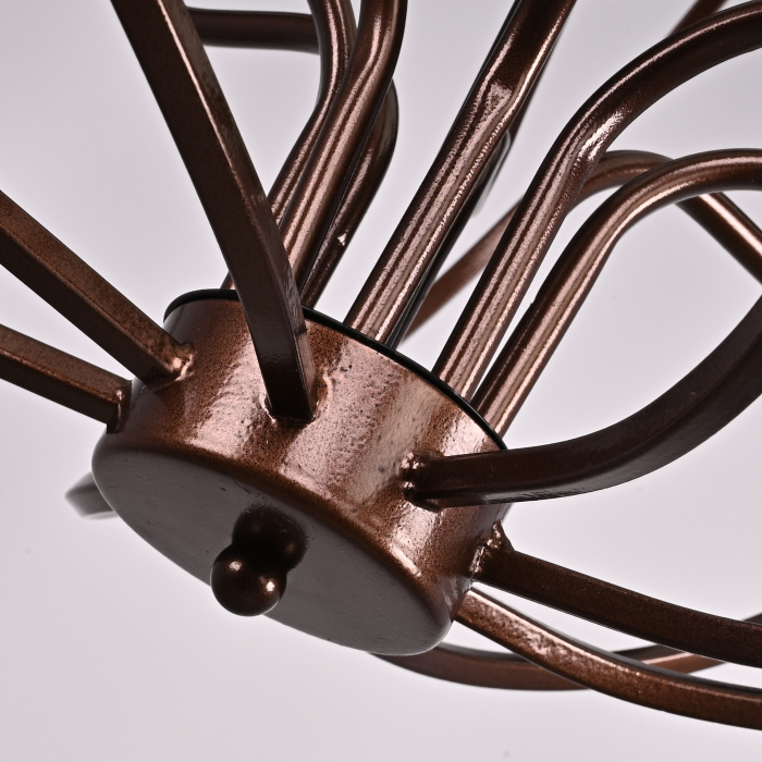 Подвесная люстра Cagie Dark chocolate L8 ImperiumLoft