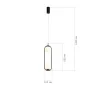 Светильник подвесной DONOLO ST LUCE SL395.403.02