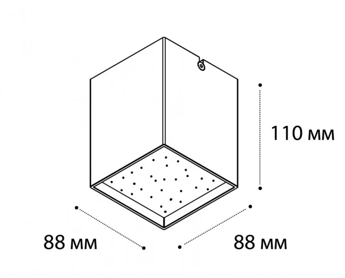 Светильник потолочный ITALLINE DL 3028 white 3000K