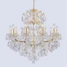Люстра Crystal Lux ISABEL SP11 GOLD/TRANSPARENT