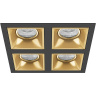 Комплект из светильников и рамки DOMINO Domino Lightstar D54703030303
