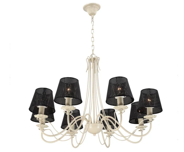 Люстра подвесная Lucia Tucci Bristol 890.8 ivory