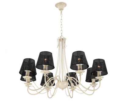 Люстра подвесная Lucia Tucci Bristol 890.8 ivory