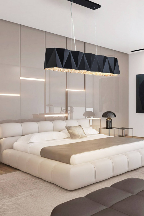 Люстра подвесная Lucia Tucci MOON 4671.8 black