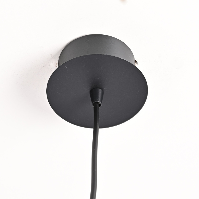 Подвесной светильник RAFFIN Black/Transparent ImperiumLoft