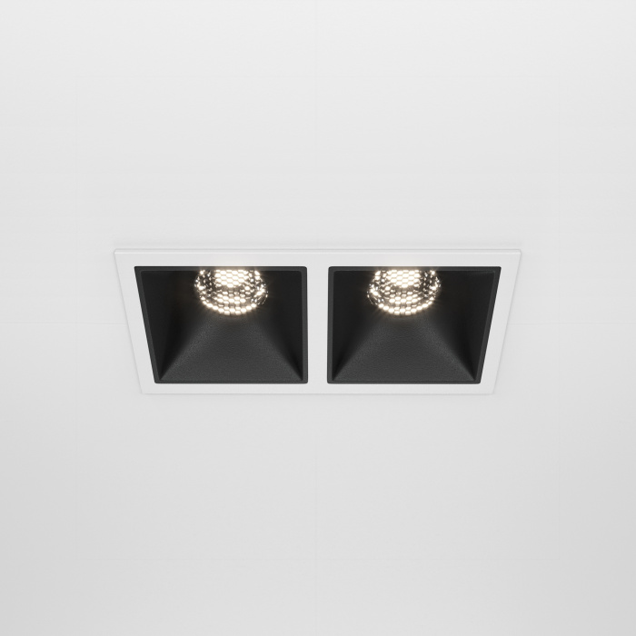 Встраиваемый светильник Maytoni Alfa LED DL043-02-10W4K-SQ-WB