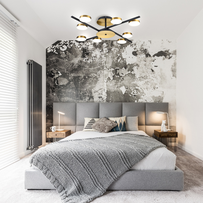 Потолочная люстра на штанге ALCOR ESCADA 10266/8LED