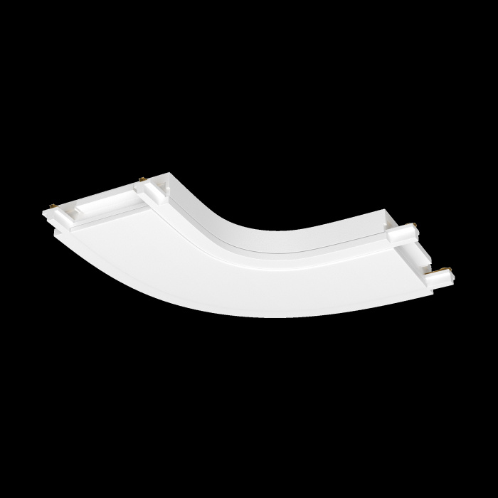 Конектор питания полукруглый Radity белый Maytoni TRA084CR-11W