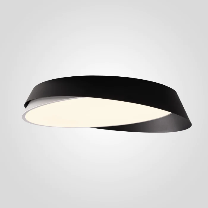 Потолочный светильник SHELL D50 White Black ImperiumLoft