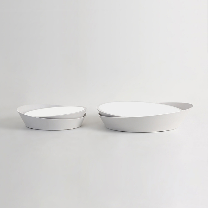 Потолочный светильник SHELL D50 White Black ImperiumLoft