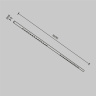 Трековый светильник Maytoni Points C101CL-L1000-24W3-6K-BS