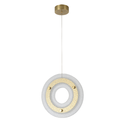 Светильник подвесной Crystal Lux DIEGO SP25W LED BRASS