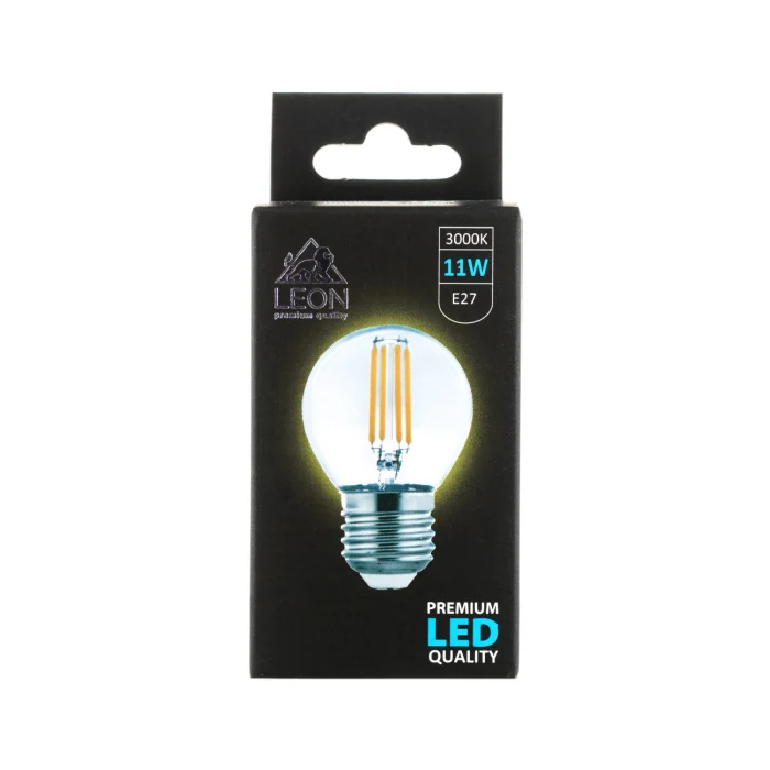 Светодиодная лампа Leon LE-G45-11W-3000K-E27/CL