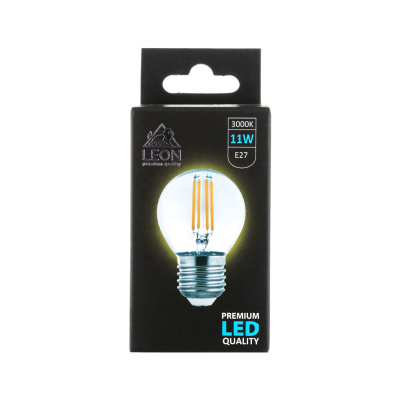 Светодиодная лампа Leon LE-G45-11W-3000K-E27/CL