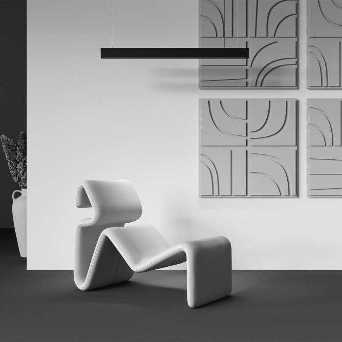 Подвесной светильник Maytoni Basis P051PL-36W2.7-6K-B