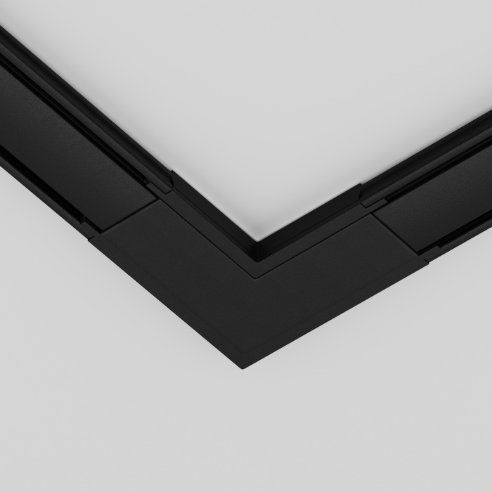 Конектор питания угловой Radity черный Maytoni TRA084CL-11B