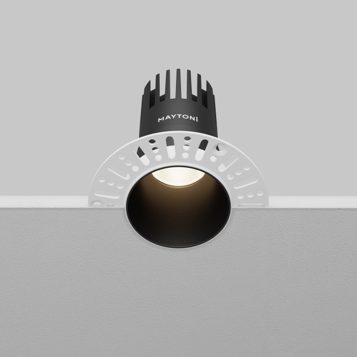 Встраиваемый светильник Maytoni Dip DL120-10W-4K-TRS-B