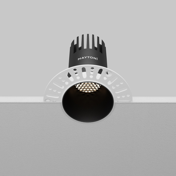 Встраиваемый светильник Maytoni Dip DL120-10W-4K-TRS-B