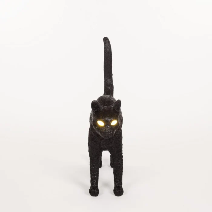 Настольная лампа Seletti Jobby The Cat Black 15041
