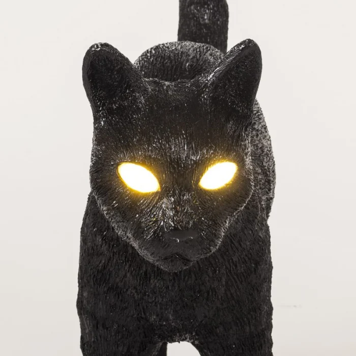 Настольная лампа Seletti Jobby The Cat Black 15041
