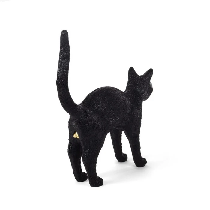 Настольная лампа Seletti Jobby The Cat Black 15041