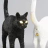 Настольная лампа Seletti Jobby The Cat Black 15041