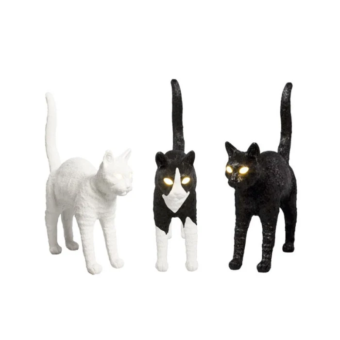Настольная лампа Seletti Jobby The Cat Black 15041
