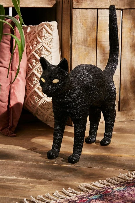 Настольная лампа Seletti Jobby The Cat Black 15041