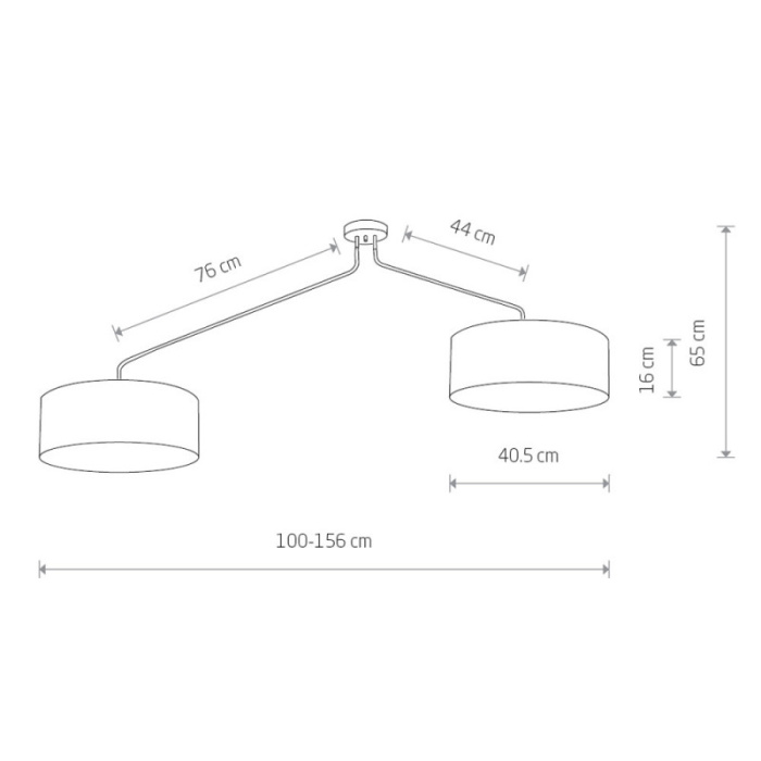 Потолочная люстра Nowodvorski Falcon Black 7950