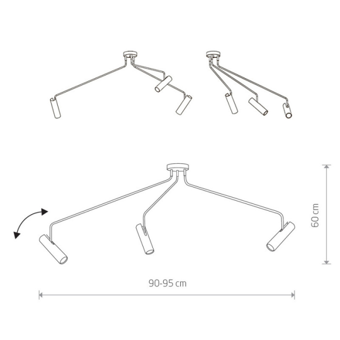 Потолочный светильник Nowodvorski Eye Super 6491