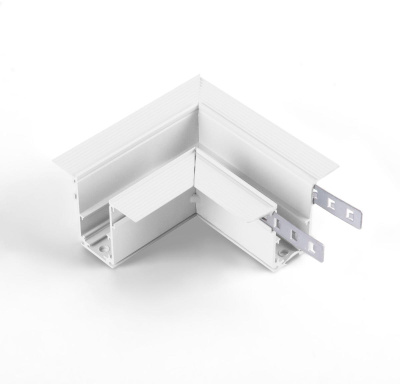 Коннектор угловой для встраиваемого магнитного шинопровода Elektrostandard Slim magnetic 4690389190612