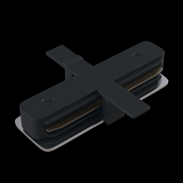 Коннектор прямой Unity встраиваемый черный Maytoni TRA002C-11B