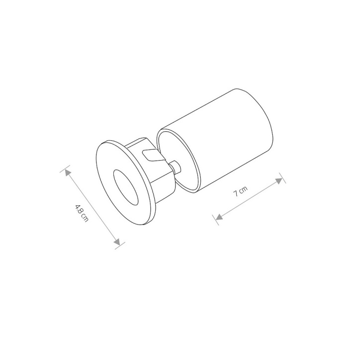 Встраиваемый светодиодный светильник Nowodvorski Oia Led 9102