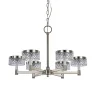 Подвесная люстра Delight Collection Diamond cut MD21020075-6A satin nickel