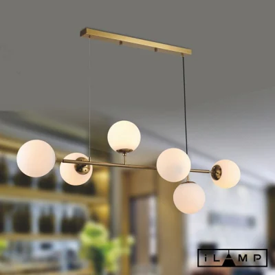 Подвесной светильник iLamp GOLDEN 9136P/6 GOLD&amp;WHITE