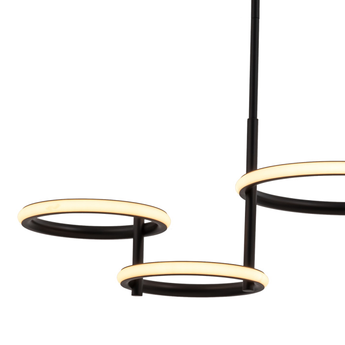 Подвесная люстра Delight Collection MD20001002 MD20001002-5A matt black