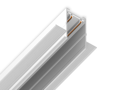 Шинопровод встраиваемый под ГКЛ 12,6мм Magnetic 220V IP20 3000*62.5*56 Ambrella light GL1011