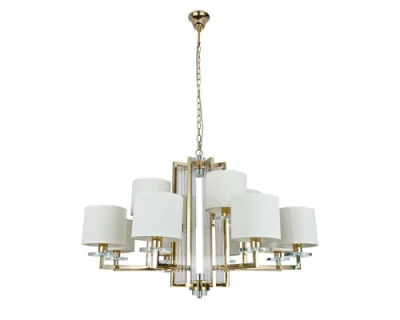 Люстра 35408+4/C gold без абажуров Newport