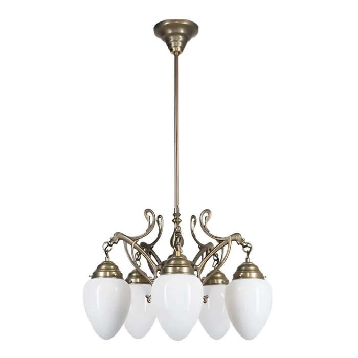 Люстра на штанге Berliner Messinglampen D227-123opB