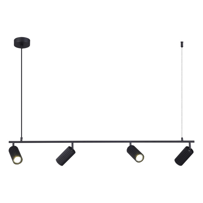 Светильник подвесной ST-Luce Черный/Черный GU10 4*5W 4000K SL1213.403.04