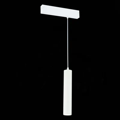 Светильник трековый Белый GU10 1*50W IP20 D54xH290 180-240V Без ламп ST507.503.01