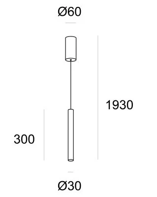 Подвесной светильник Leds C4 STYLUS