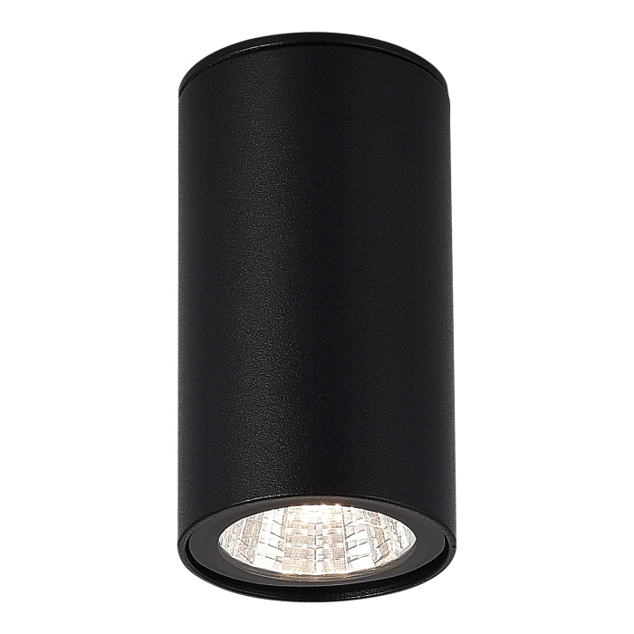 Светильник уличный потолочный ST-Luce черный/белый LED 1*7W 3000K SL9514.402.01