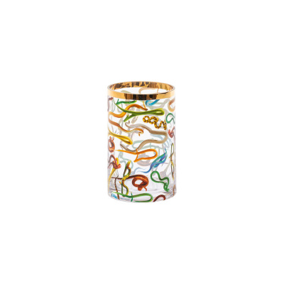 Ваза Seletti Toiletpaper Glass Vase 14161
