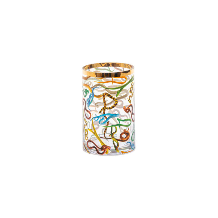 Ваза Seletti Toiletpaper Glass Vase 14161