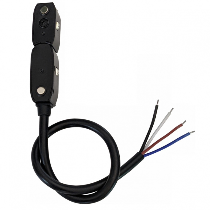 Ввод питания для радиусного маг.встр. шинопровода iLedex VISION POWER INN 4822-R-BK