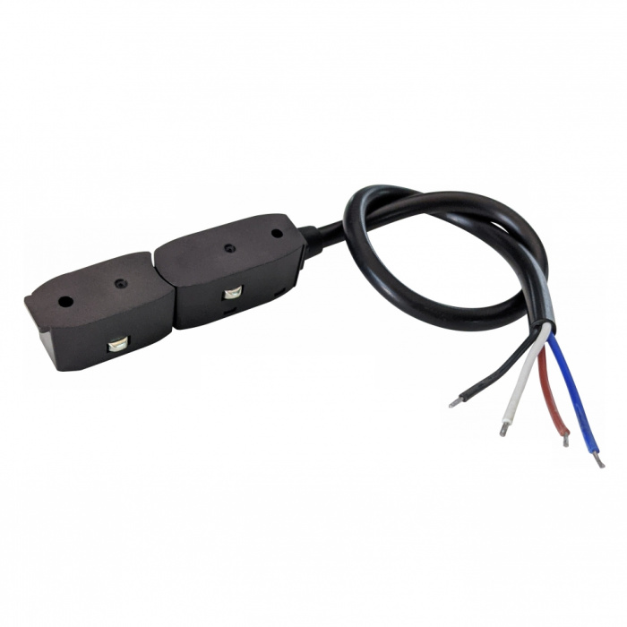 Ввод питания для радиусного маг.встр. шинопровода iLedex VISION POWER INN 4822-R-BK