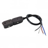 Ввод питания для радиусного маг.встр. шинопровода iLedex VISION POWER INN 4822-R-BK