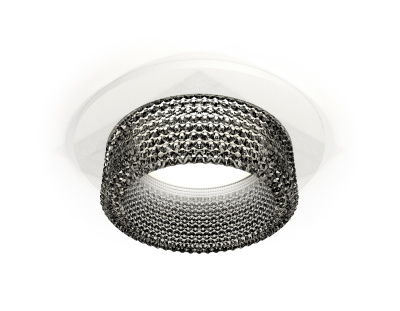 Комплект встраиваемого светильника с композитным хрусталем Ambrella light XC6512041